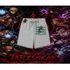 Rock Lee Naruto Anime Karakter Unisex Şort Beyaz