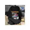 Rock Serisi Ramones Baskılı Unisex Oversize