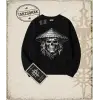 RONIN Oversize Unisex Bisiklet Yaka Sweatshirt
