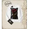 ROSE Oversize Unisex Bisiklet Yaka Sweatshirt