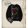 ROSE Oversize Unisex Bisiklet Yaka Sweatshirt