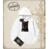 ROSE Oversize Unisex Kapşonlu Sweatshirt