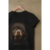 Rottweiler Köpek Baskılı Oversize