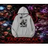 Sasuke uchiha Naruto Anime Karakter Oversize Unisex Kapşonlu Sweatshirt Beyaz
