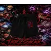 Sasuke uchiha Naruto Anime Karakter Unisex Şort Beyaz