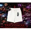 Sasuke uchiha Naruto Anime Karakter Unisex Şort Beyaz