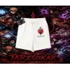 Sasuke uchiha Naruto Anime Karakter Unisex Şort Beyaz