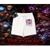 Sasuke uchiha Naruto Anime Karakter Unisex Şort Beyaz