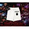 Sasuke uchiha Naruto Anime Karakter Unisex Şort Beyaz