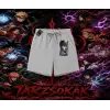 Sasuke uchiha Naruto Anime Karakter Unisex Şort Beyaz