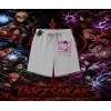 Sasuke uchiha Naruto Anime Karakter Unisex Şort Beyaz