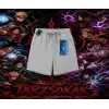 Sasuke uchiha Naruto Anime Karakter Unisex Şort Beyaz