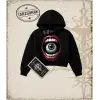 SCREAM Kadın Crop Kapşonlu Sweatshirt