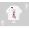 Serene Beauty Kedi Baskılı  Oversize Tshirt
