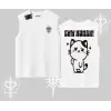 Sevimli Kedi Çizimli Arka Baskılı Kolsuz Tshirt