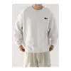 Shark Graphic Drop Shoulder Sweatshirt Beyaz