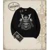 SHOGUN  Oversize Unisex Bisiklet Yaka Sweatshirt