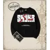 SHUKR   Oversize Unisex Bisiklet Yaka Sweatshirt