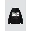 Sierra Nevada Baskılı Oversize Unisex Siyah