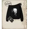 SILENT Kadın Kayık Yaka Sweatshirt