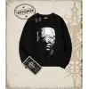 SILENT Oversize Unisex Bisiklet Yaka Sweatshirt