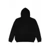 Siyah Basic  Oversize Unisex Kapüşonlu Sweatshirt Hoodie