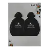 Siyah Kapşonlu Sweatshirt Çift Sevgili Kombinleri Couple Clothing