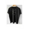 Siyah Unısex Aır Oversize Tshirt