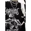 Siyah Unisex Ripped To Shreds Tişört