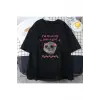 Siyah Üzgün Hamster Tshirt ben sadece bir mektup