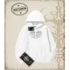 SKULL   Oversize Unisex Kapşonlu Sweatshirt