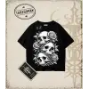 SKULL   Oversize Unisex Tişört