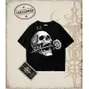 SKULL   Oversize Unisex Tişört