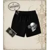 SKULL Unisex Şort