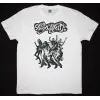 SLASH SKELETON NEW BLACK T-SHIRT ÖN BASKILI