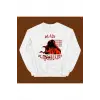 Slatted Playboi Carti Sweatshirt Beyaz