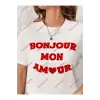 Slogan Unisex Yazılı Oversize Tshirt TWGWBR16