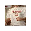 Slogan Unisex Yazılı Oversize Tshirt TWGWBR30