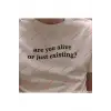 Slogan Unisex Yazılı Oversize Tshirt TWGWBR34