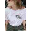 Slogan Unisex Yazılı Oversize Tshirt TWGWBR38