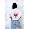 Slogan Unisex Yazılı Oversize Tshirt TWGWBR44