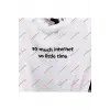 Slogan Unisex Yazılı Oversize Tshirt TWGWBR46