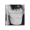 Slogan Unisex Yazılı Oversize Tshirt TWGWBR47
