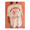 Slogan Unisex Yazılı Oversize Tshirt TWGWBR51