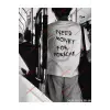 Slogan Unisex Yazılı Oversize Tshirt TWGWBR55