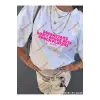 Slogan Unisex Yazılı Oversize Tshirt TWGWBR61