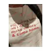 Slogan Unisex Yazılı Oversize Tshirt TWGWBR62