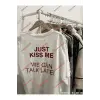 Slogan Unisex Yazılı Oversize Tshirt TWGWBR68