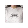 Slogan Unisex Yazılı Oversize Tshirt TWGWBR69