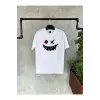 Smile Monster Baskılı Beyaz Erkek
